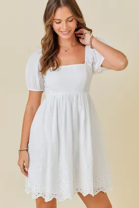 Caitlyn Eyelet Dress