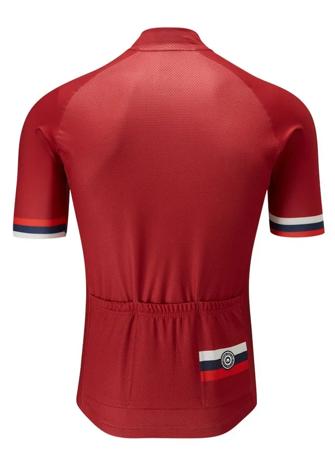 Chapeau! Club Logo Men Jersey - Devon Red
