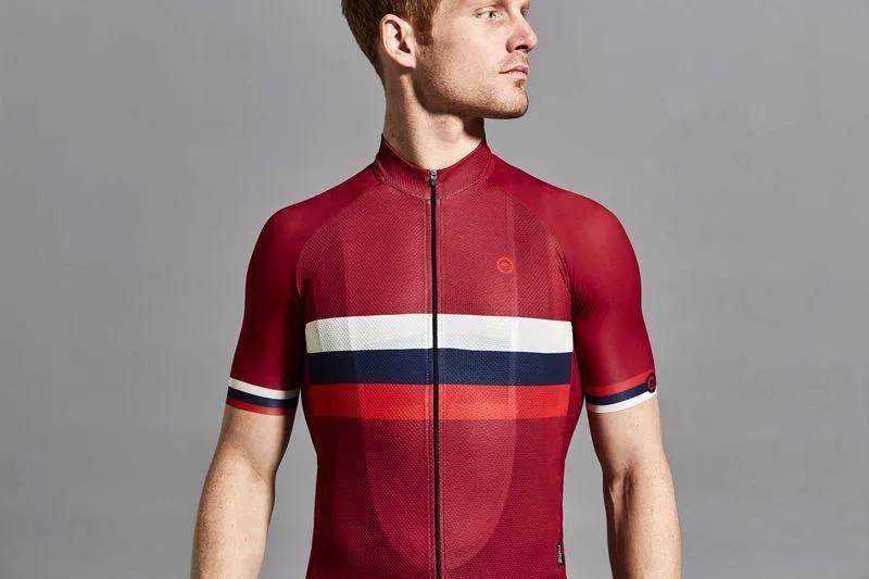 Chapeau! Club Stripe Men Jersey - Devon Red