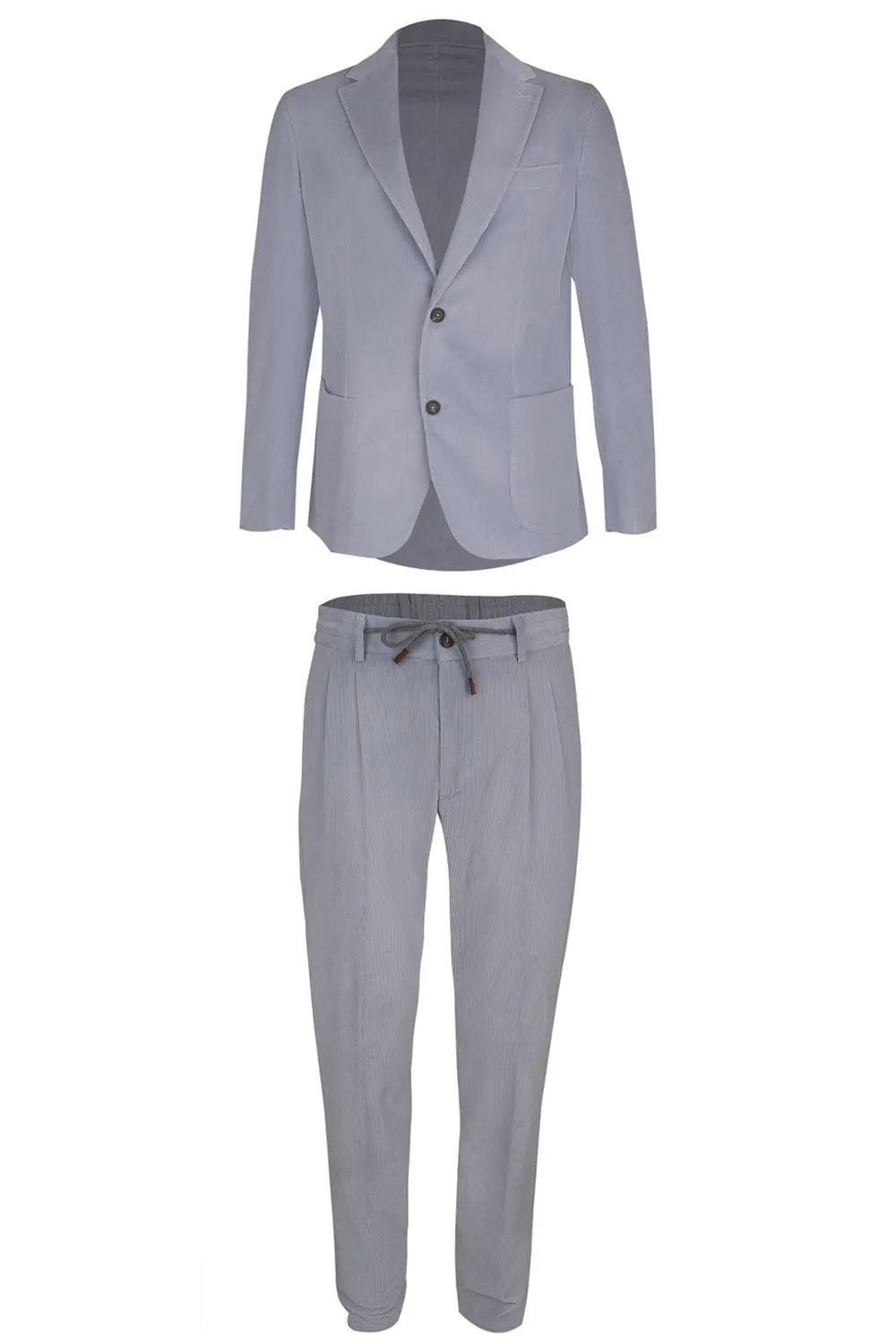 Corduroy Suit - Blue