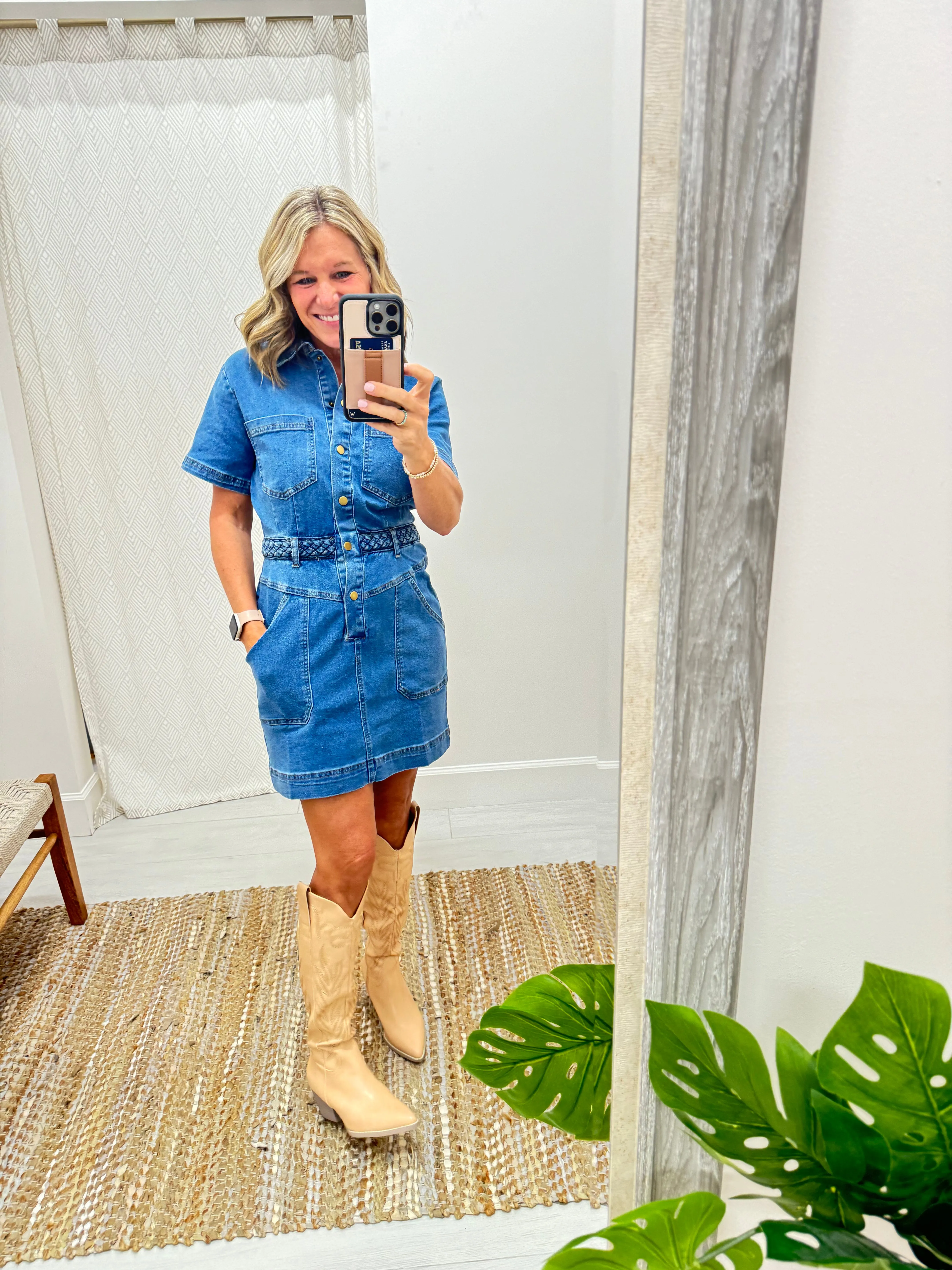 Howdy Girl Denim Dress