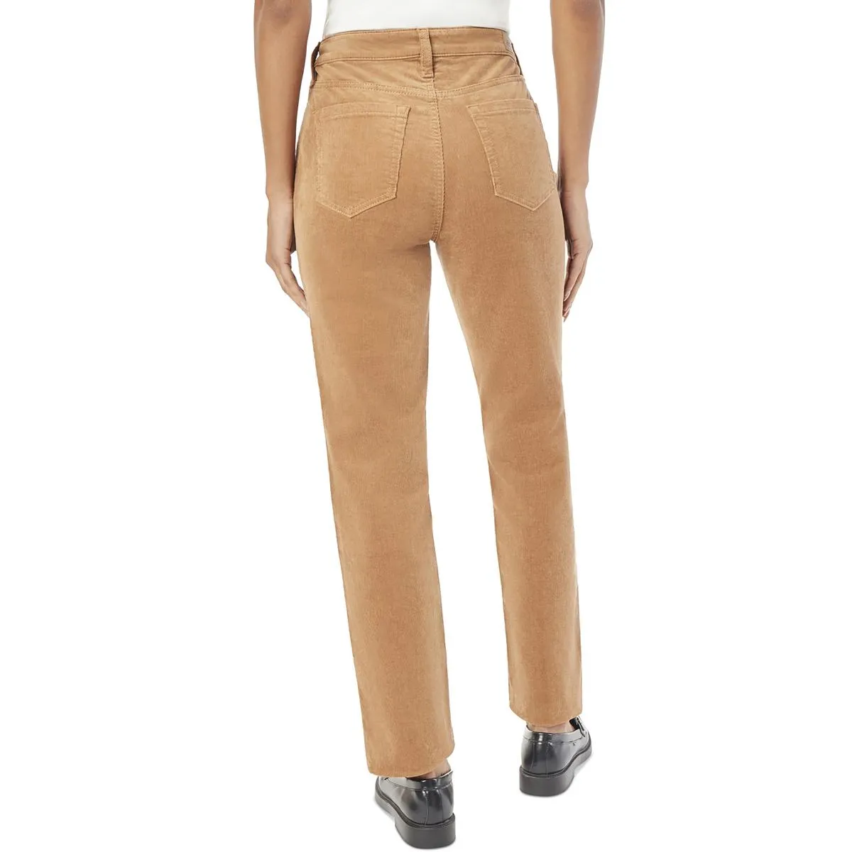 Jones New York Womens Mid Rise Knit Straight Leg Pants