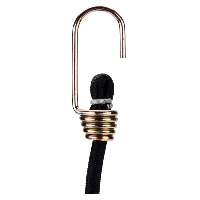 Keeper Black Bungee Cord Set 32 in. L X 0.315 in. 6 pk
