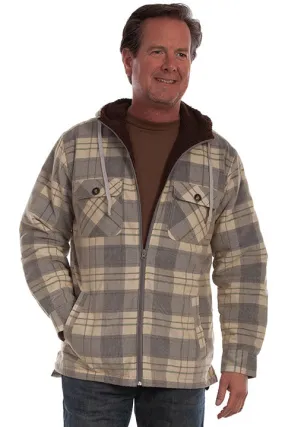 Men's Farthest Point Collection Jacket: Outdoor Faux Sherpa Hoodie