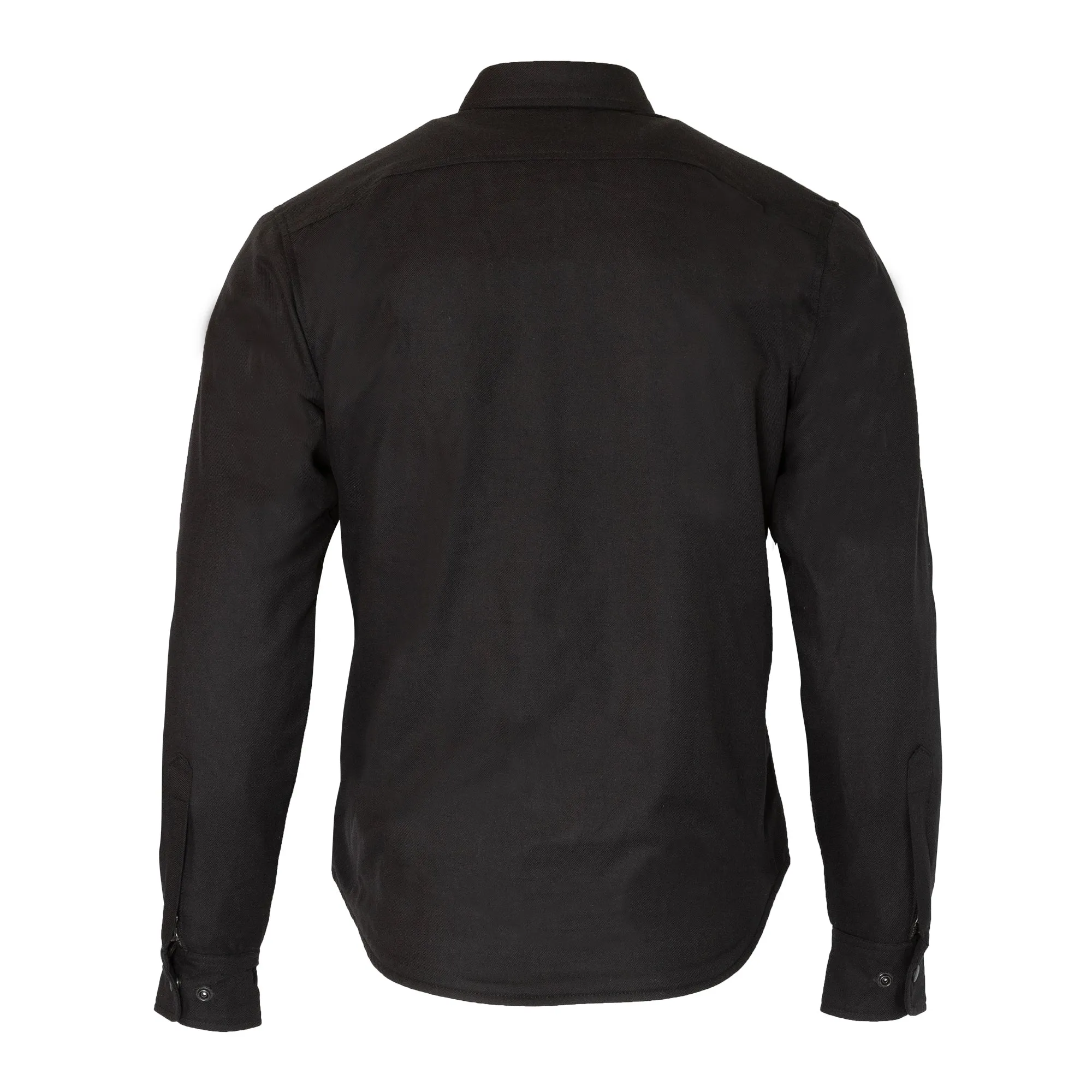 Merlin Axe Black Out Armoured Zip Up Protective Shirt Made with DuPont Kevlar