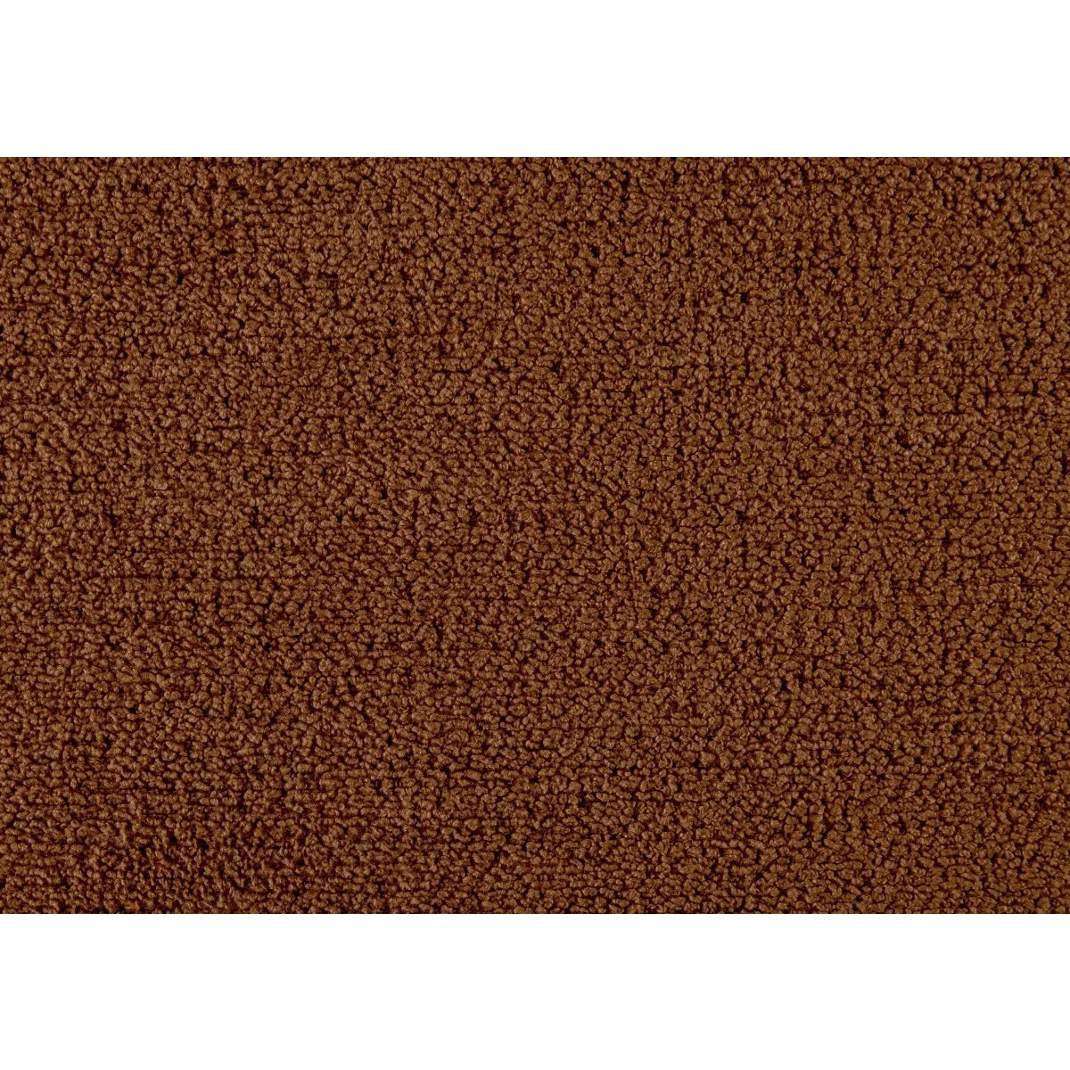 Mid-Century Modern Rust Textured Sofa