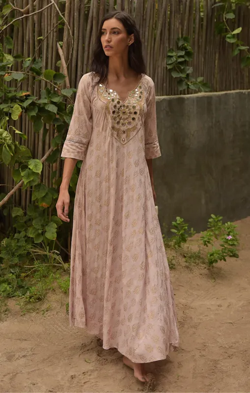 Miss June Paris - FA29- Andrea Dress - Pink