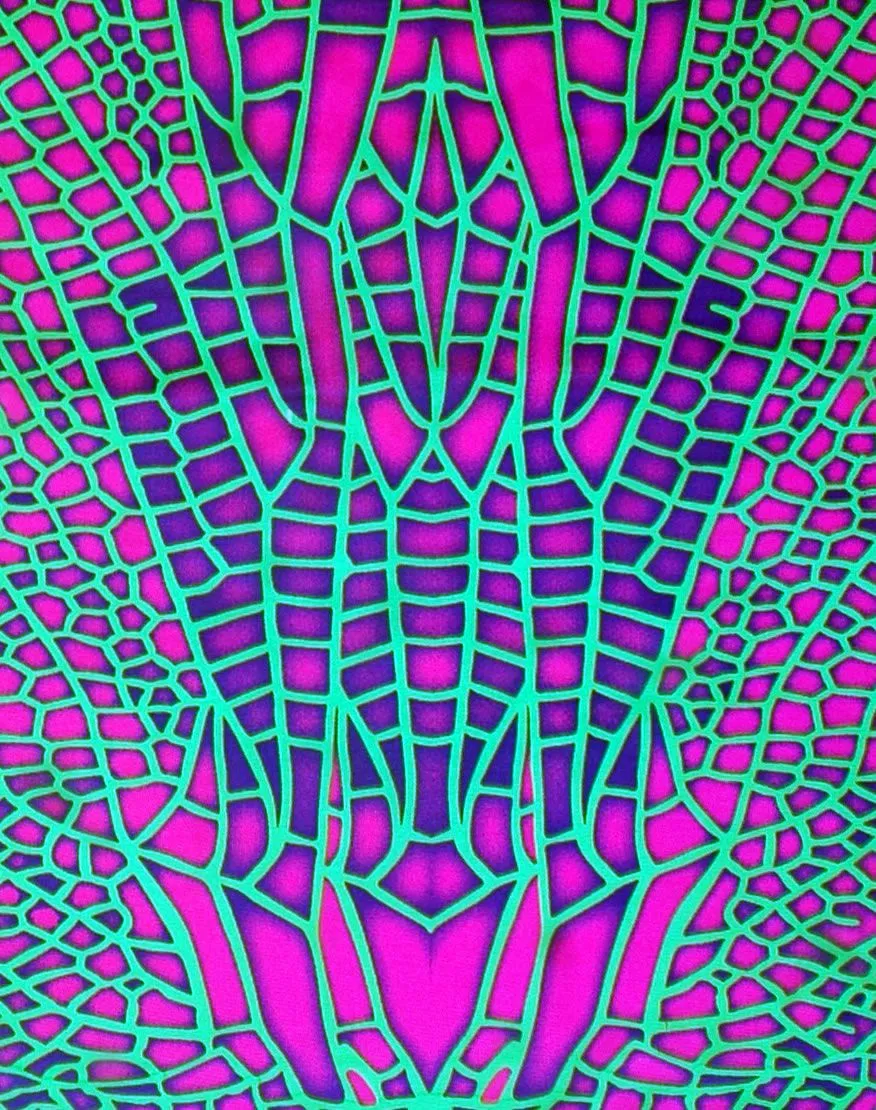 Slinky Dress  : Acid Dragonfly