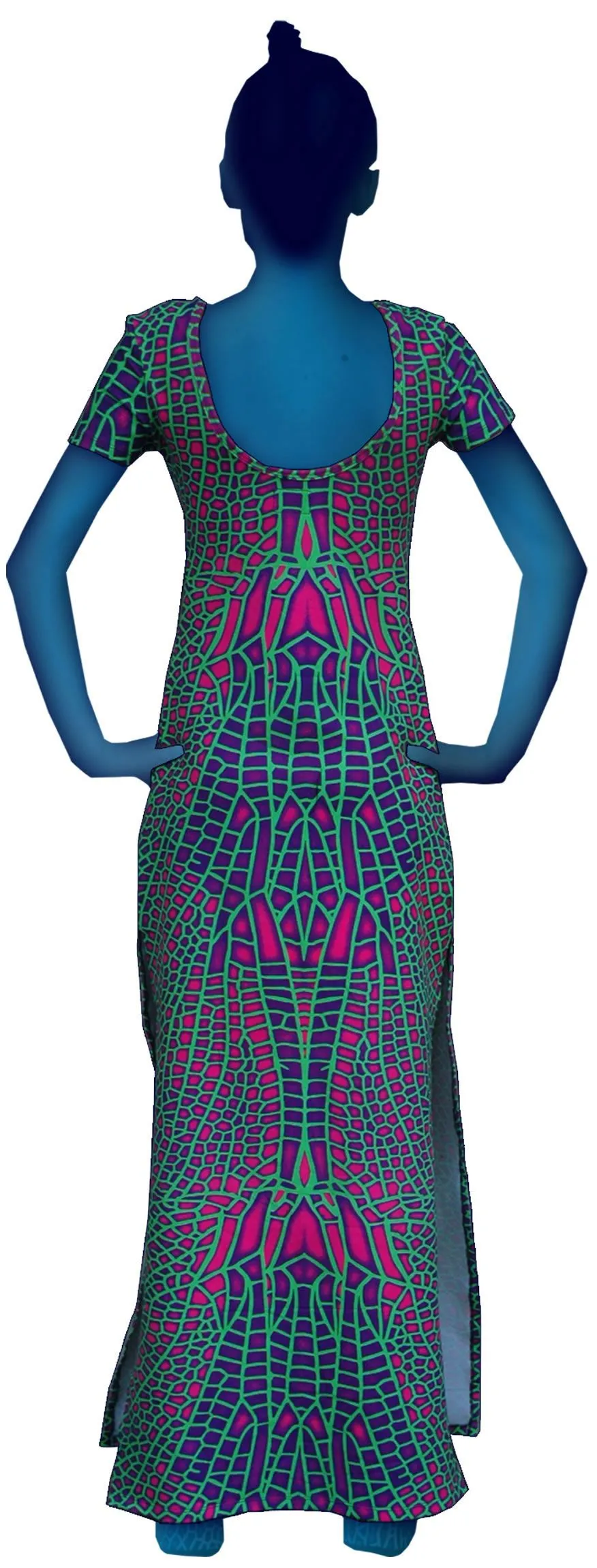 Slinky Dress  : Acid Dragonfly