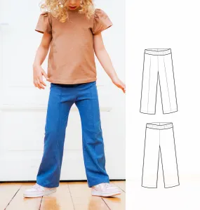 Straight leg pants