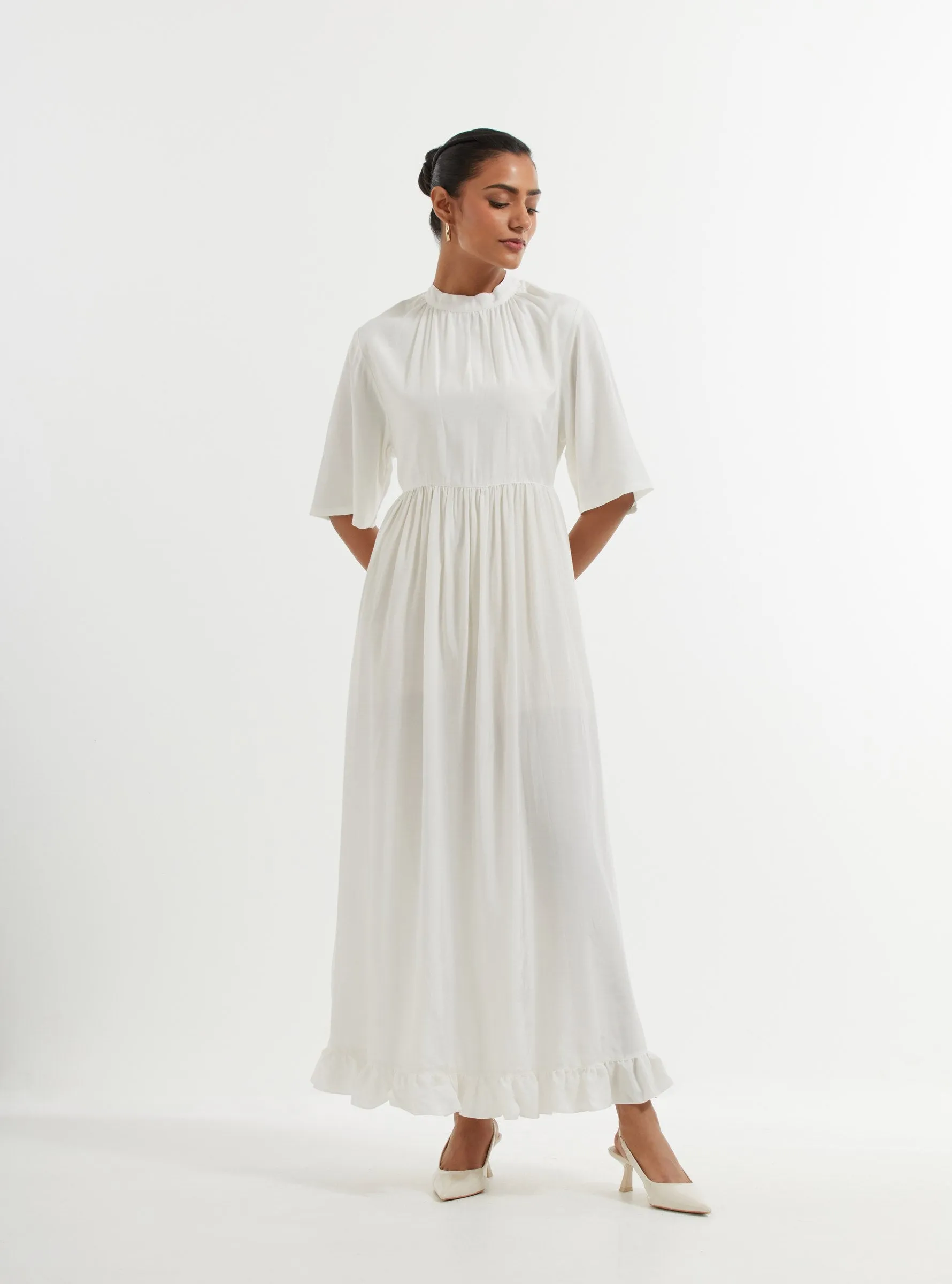 White Pomare Dress