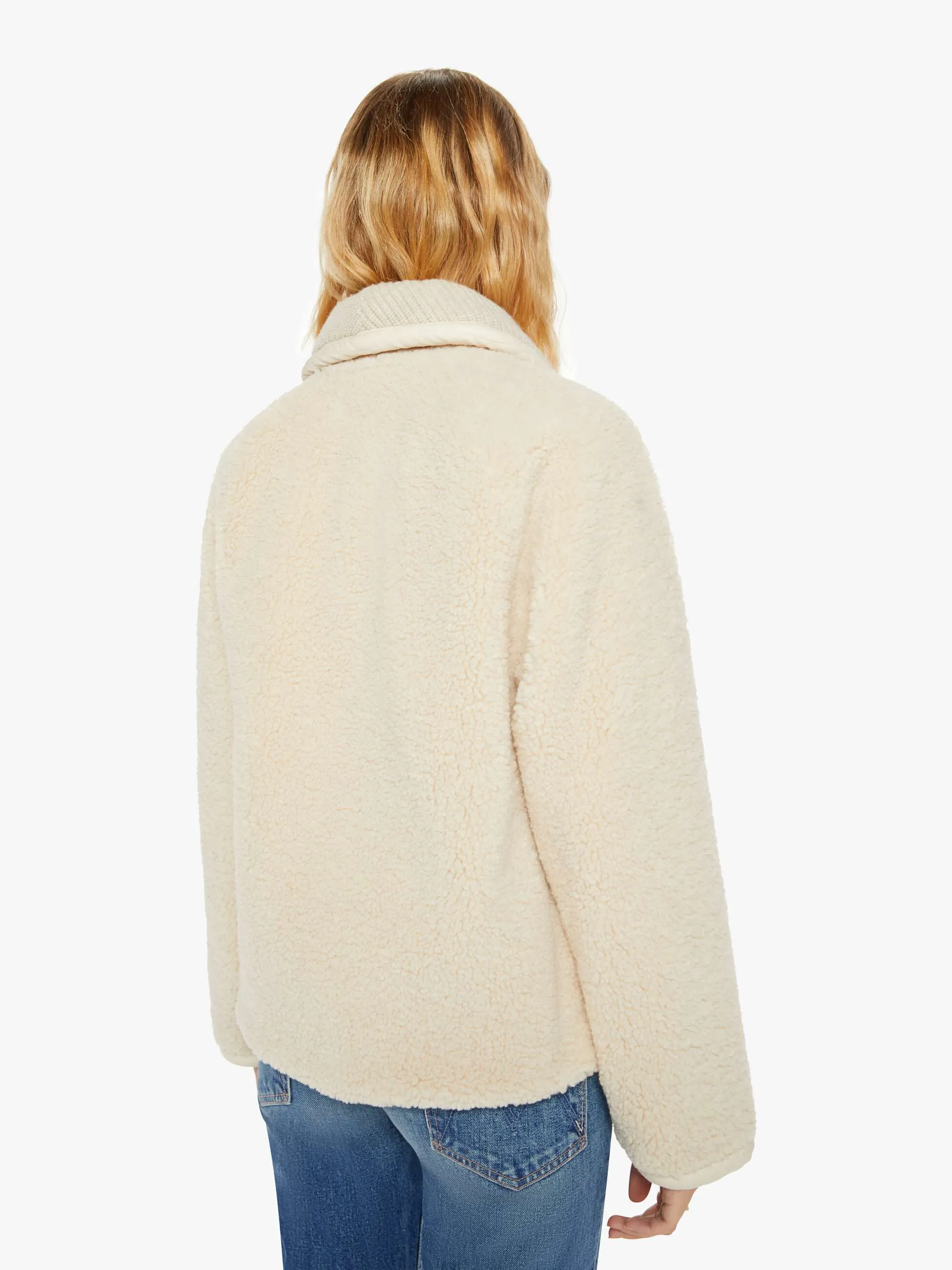 XiRENA Alfie Sherpa Jacket - Soft Pebble